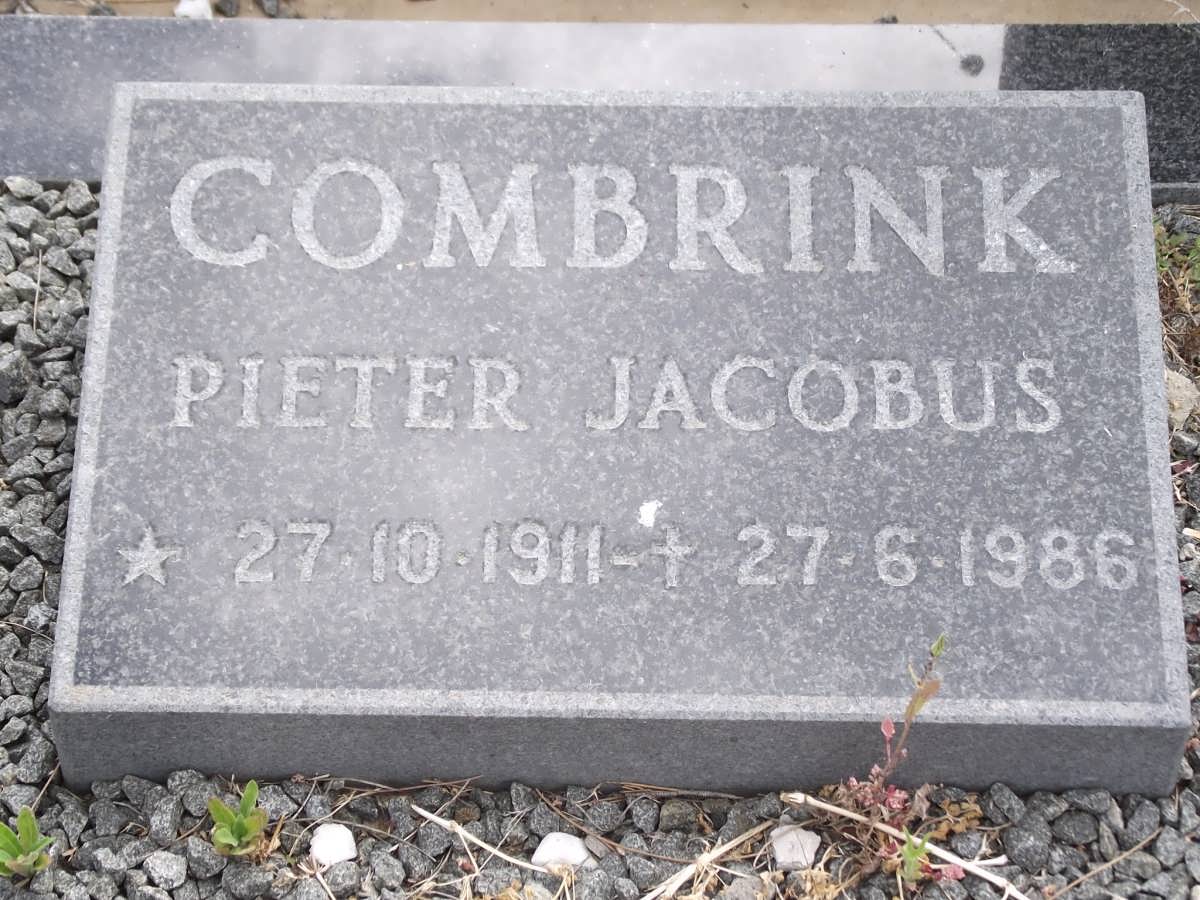 COMBRINK Pieter Jacobus 1911-1986