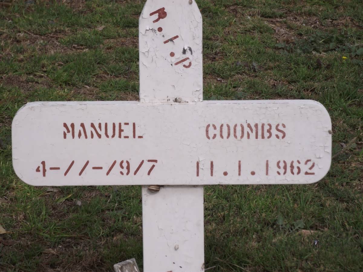 COOMBS Manuel 1917-1962