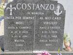COSTANZO Virgilio 1899-1988 & Meri 1905-1991