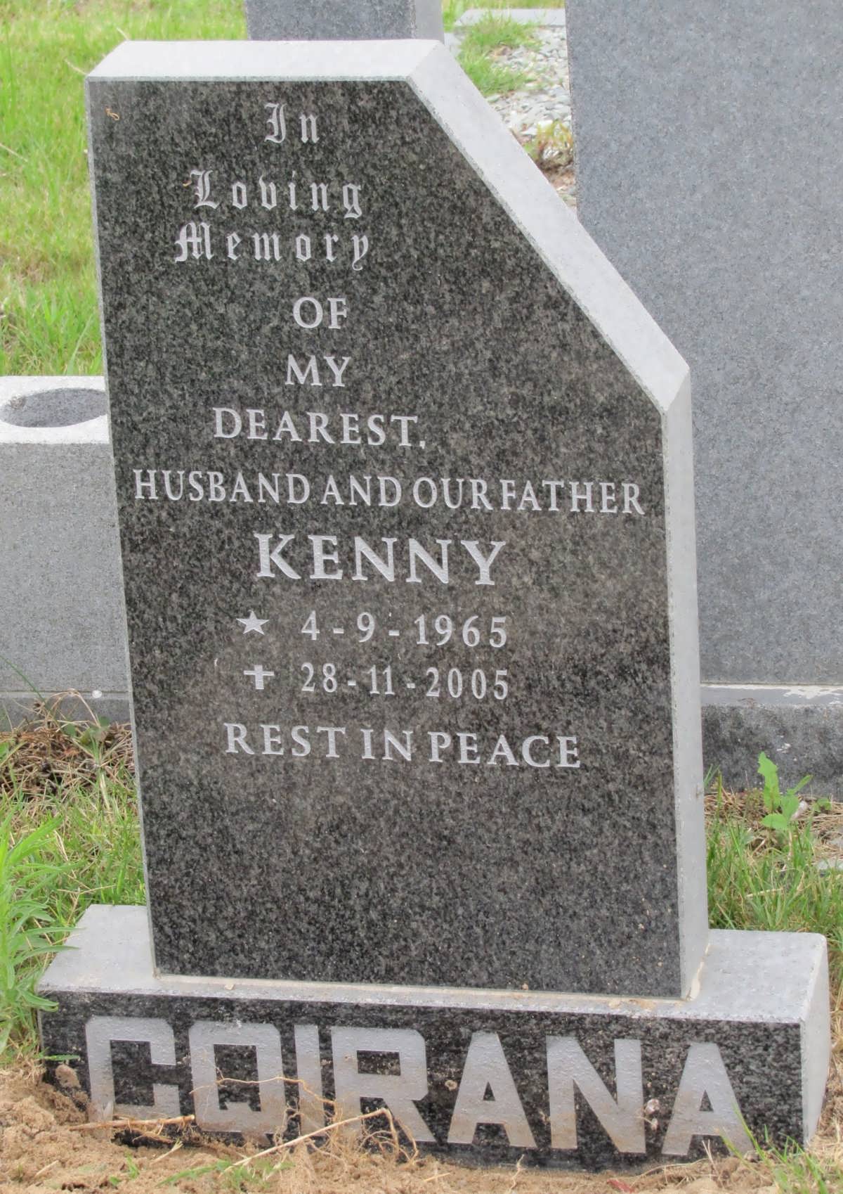 CQIRANA Kenny 1965-2005