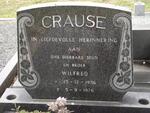 CRAUSE Wilfred 1956-1976