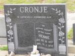 CRONJE Hennie 1933-1974