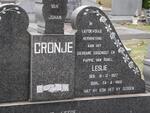 CRONJE Leslie 1927-1969