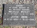 CROOK Melville Wesley 1932-1999 & Joyce Irene 1933-2005