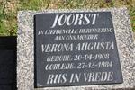 JOORST Verona Augusta 1908-1984