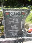 TOIT Isaac, du 1936-1988 & Catharina HANS 1938-2003 :: DU TOIT Suzette