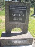 FOURIE Apollos 1938-2002