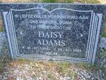 ADAMS Daisy 1910-1995