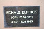 ELPHICK Edna B. 1911-1995