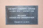 ORAM Henry 1914-1998