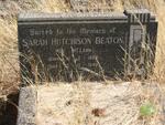 BEATON Sarah Hutchison nee McLEAN 1884-1948