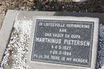 PIETERSEN Marthinus 1927-1994