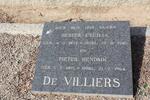 VILLIERS Pieter Hendrik, de 1871-1964 & Hester Cecilia 1872-1940