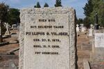 VILJOEN Phillipus R. 1870-1930
