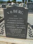 BERG Andries Daniel, v.d. 1896-1956 & Gertruida Jacomina LINGENFELDER voorheen V.D. BERG nee DE VILLIERS 1906-1982