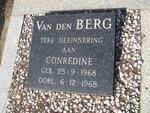 BERG Conredine, van den 1968-1968 