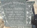 ZYL Maria Sophia, van nee DU TOIT -1958