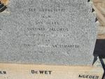 WET Theunis Jacobus, de 1882-1947 & Johanna Hendrina Elizabeth 1887-1978 