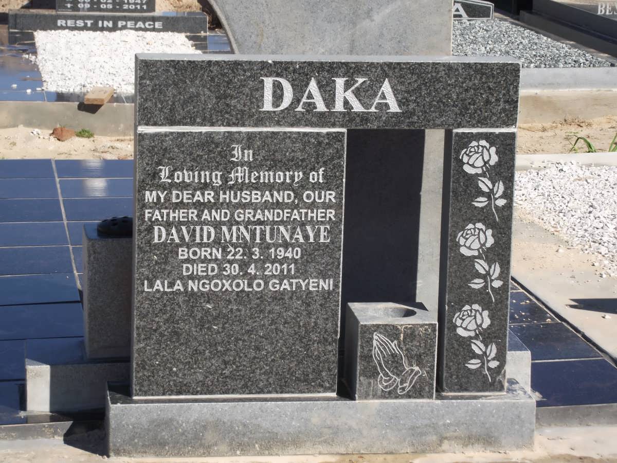 DAKA David Mntunaye 1940-2011