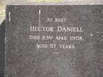 DANIELL Hector -1958