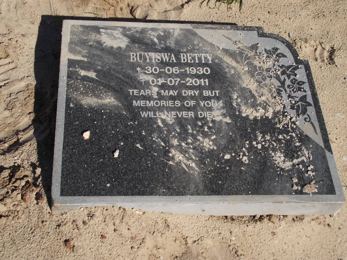DASTILE Buyiswa Betty 1930-2011