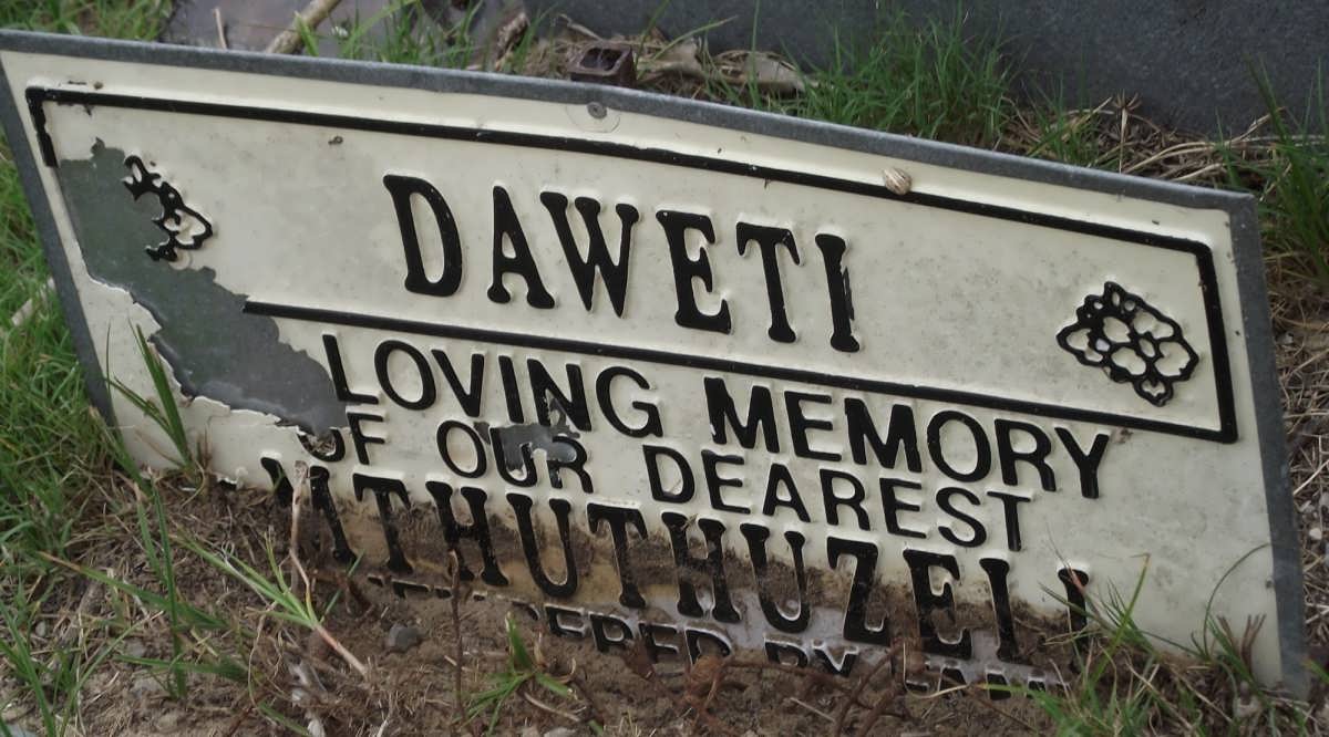 DAWETI Mthuthuzell 1956-2006