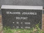 DELPORT Benjamin Johannes 1938-1998