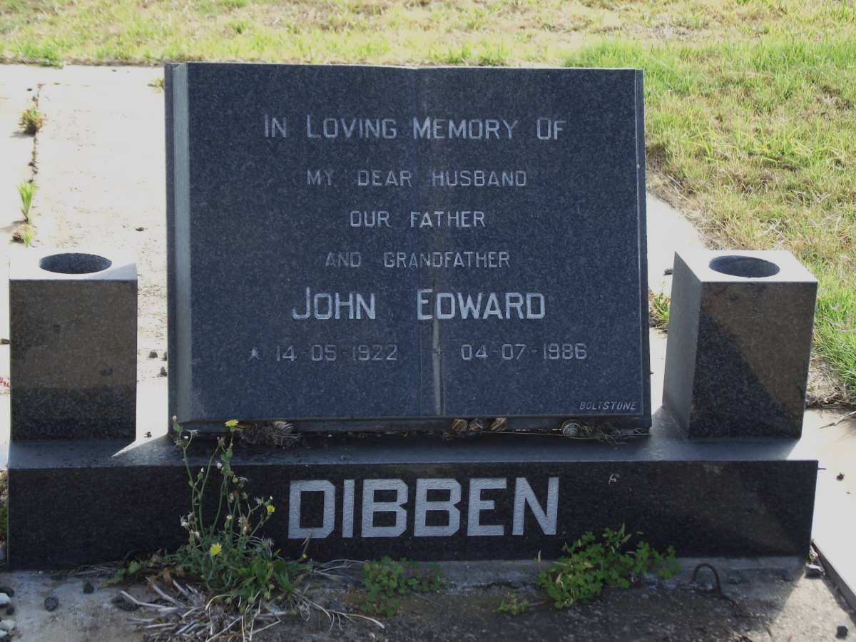 DIBBEN John Edward 1922-1986