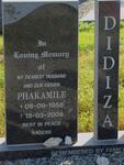 DIDIZA Phakamile 1958-2009
