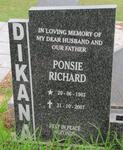 DIKANA Ponsie Richard 1963-2007