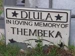 DLULA Thembeka 1964-2003