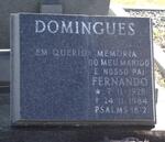 DOMINGUES Fernando 1928-1984