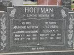 HOFFMAN Jacobus Hermanus 1914-1980 & Margorie Alfreda GOODING formerly DORAN 1918-1997