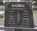 DOUBELL Myburgh 1927-2004 & Susan 1927-2008