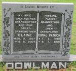 DOWLMAN Donal Patrick 1922-2005 & Elaine 1927-2004