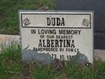 DUDA Albertina 1946-2003