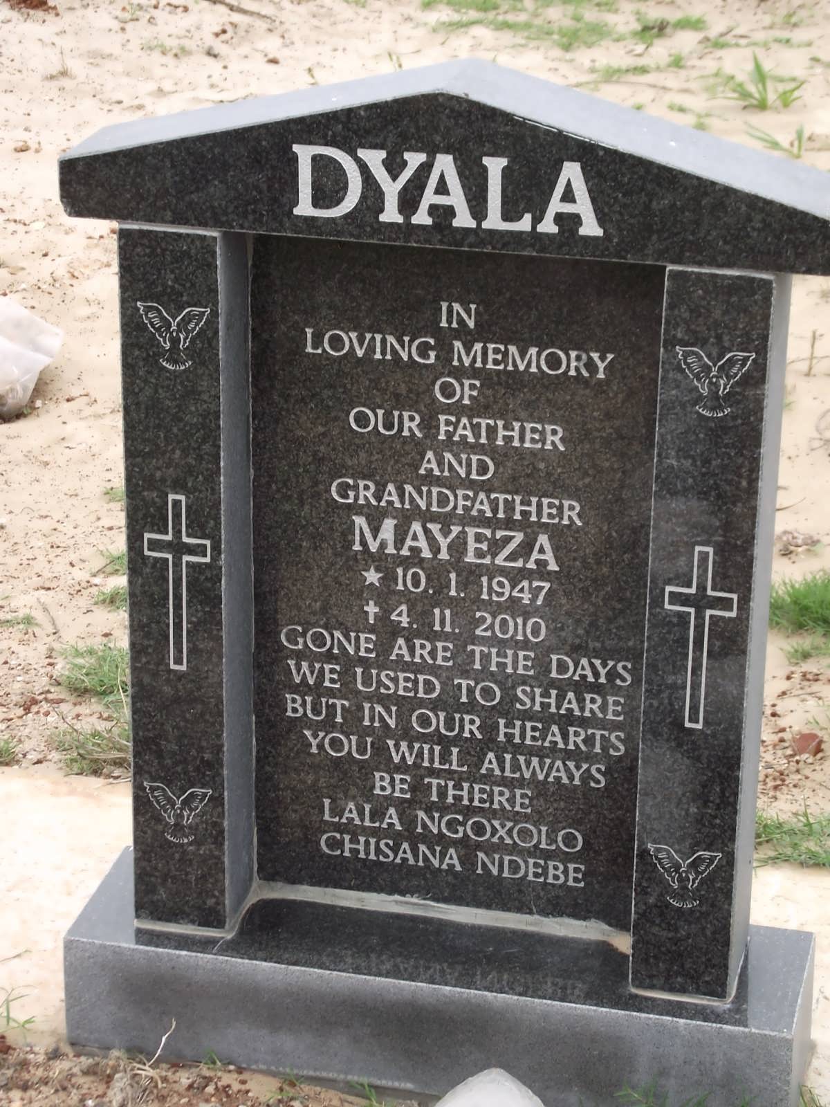DYALA Mayeza 1947-2010