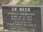 BEER Oswald Desmond, de 1928-1975