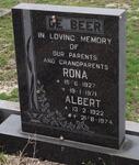 BEER Albert, de 1922-1974 & Rona 1927-1971