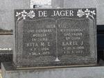 JAGER Karel J., de 1920-1977 & Rita M.L. 1924-1979