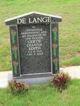 LANGE Gertie Dianna Edith, de 1949-2004