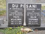 PISANI Philpa Wilhelmina, du 1926-2005 & Willem Stephanus 1926-1979