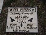 PLESSIS Marvin Reece, du 1978-2002