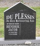 PLESSIS Hendrik Jacob, du 1953-2006