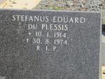 PLESSIS Stefanus Eduard, du 1914-1974