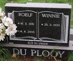 PLOOY Roelf, du 1931-2005 & Winnie 1930-