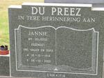 PREEZ Jannie, du 1914-2000