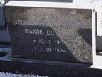 TOIT Danie, du 1909-1984