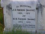 THERON J.A. 1870-1915 & H.B. 1869-1934