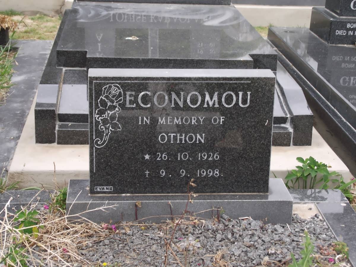 ECONOMOU Othon 1926-1998